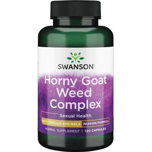 Swanson Horny Goat Weed Complex 120 Kapseln