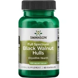 Swanson Cascos de Nogal Negro 500mg 60 cáps.