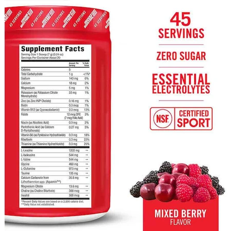 Biosteel Hydratatiemix Gemengde bessen 315gr