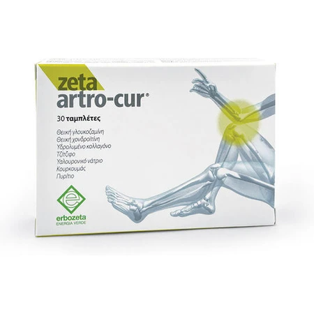 Erbozeta Zeta Arthro-Cur Joint & Bone Health Supplement 30 tabs