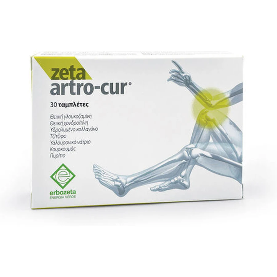 Erbozeta Zeta Arthro-Cur Joint & Bone Health Supplement 30 tabs