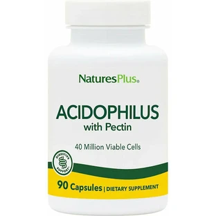 Nature's Plus Acidophilus Probiotic 100mg mit Pektin 90 Kapseln