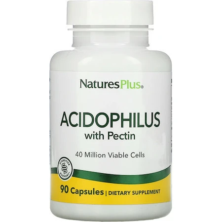 Nature's Plus Acidophilus Probiotic 100mg mit Pektin 90 Kapseln