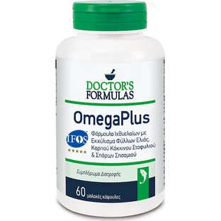 Doctor's Formulas OmegaPlus Visolie 60 softgels Niet-gearomatiseerd