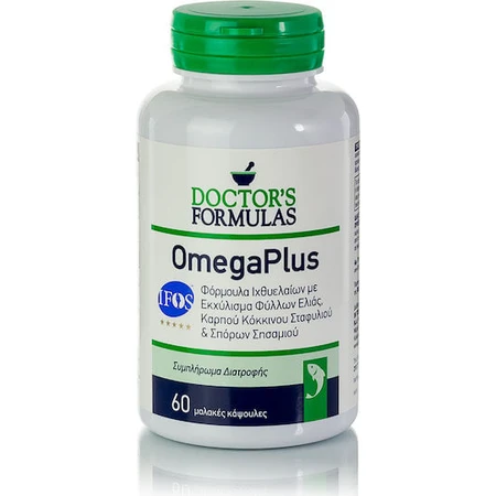 Doctor's Formulas OmegaPlus Visolie 60 softgels Niet-gearomatiseerd