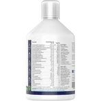 Natural Vitamins Premium Multivitamin Multivitamin Multivitamin for Immune System, Hair & Nails Strengthening Orange suitable for adults 50+ 500ml