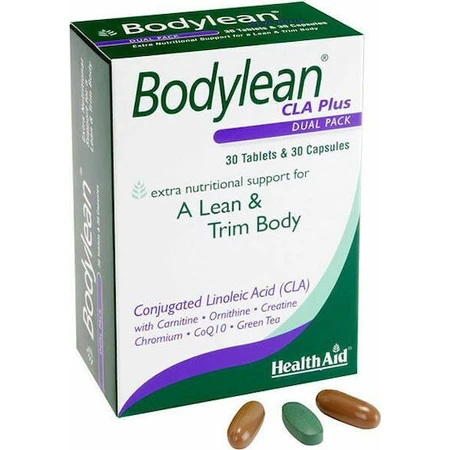 Health Aid Bodylean CLA Plus Supplément Minceur 30 tabs 30 caps