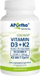Aportha Vitamin D3 for Immune Support &amp; Egg Health 20iu 120 caps