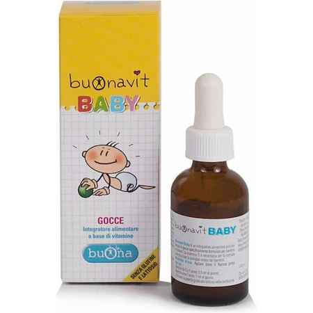 Buona Buonavit Baby Multivitamin für Energie, Eiergesundheit und Antioxidantienwirkung 20ml