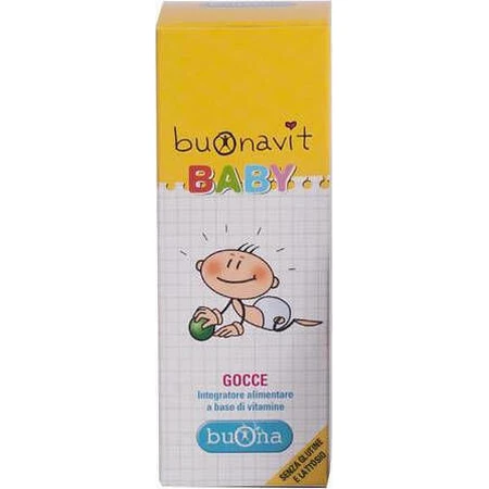 Buona Buonavit Baby Multivitamin für Energie, Eiergesundheit und Antioxidantienwirkung 20ml