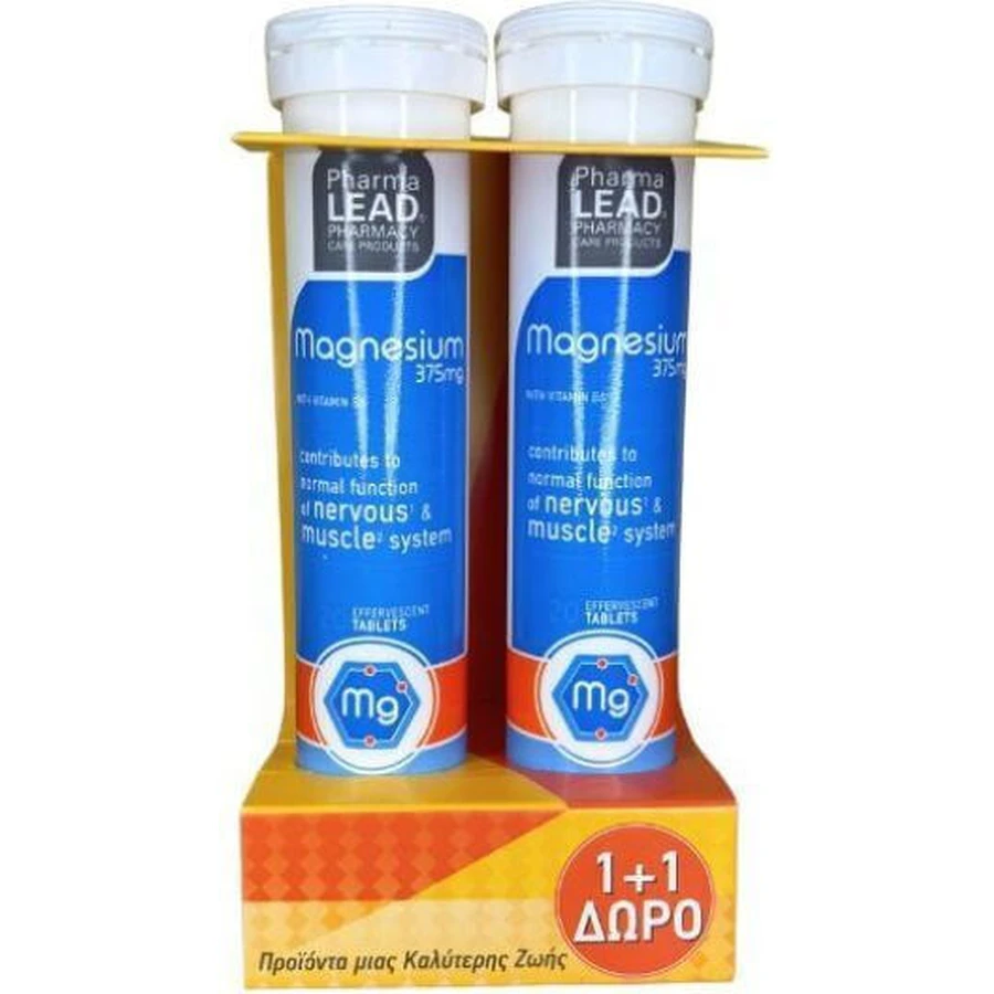 Pharmalead Magnesium 2 x 20 Lemon Effervescent Tablets