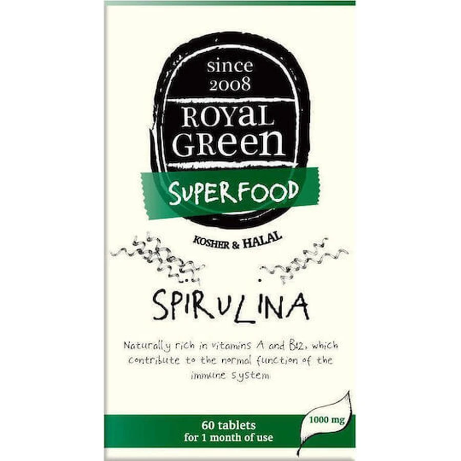 Royal Green Spirulina 60 files