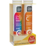 Pharmalead Multi+ A-Z & Q10 Multivitamin 20 Tabletten eff. und Vitamin C 1000mg 20 Tabletten eff. für Energy Multiflavours