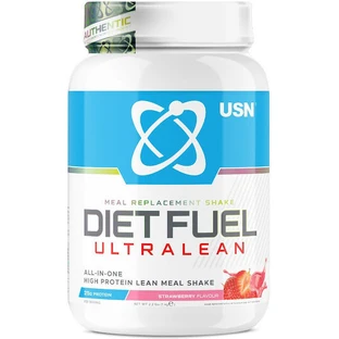 USN Maaltijdvervangende shake Maaltijdvervangende shake DietFuel UltraLean met aardbeiensmaak 1kg