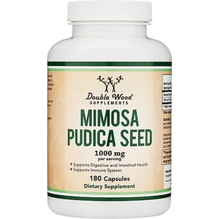 Doble Madera Mimosa Mimosa Pudica Semilla 1000mg Complemento Alimenticio Especial 180 cáps.