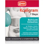 Lanes Kcaligram 7 Días Silueta Mejorar Adelgazamiento Reducir la hinchazón y la retención de líquidos Suplemento adelgazante 14 comprimidos 14 cápsulas