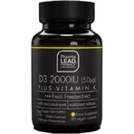 Pharmalead D3 Plus Vitamine K voor versterking immuunsysteem & ei-gezondheid 2000iu 60 plantaardige capsules