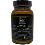 Pharmalead D3 Plus Vitamine K voor versterking immuunsysteem & ei-gezondheid 2000iu 60 plantaardige capsules