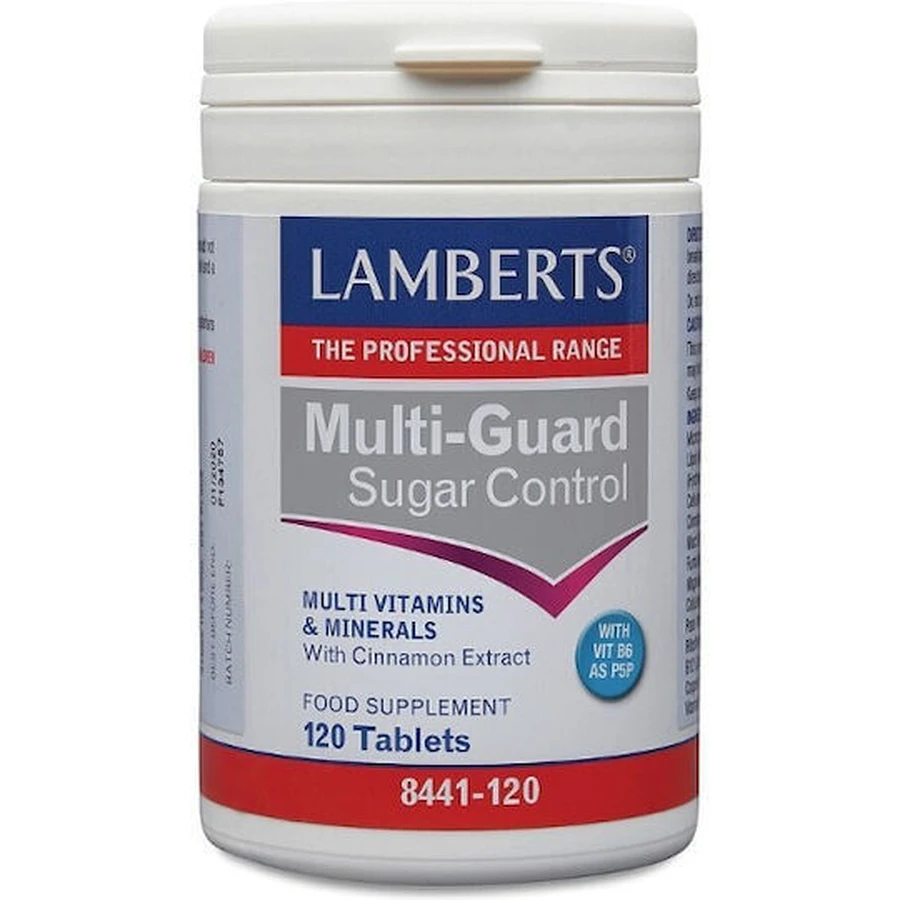 Lamberts Multi-Guard Control del Azúcar Multivitamínico 120 Comprimidos