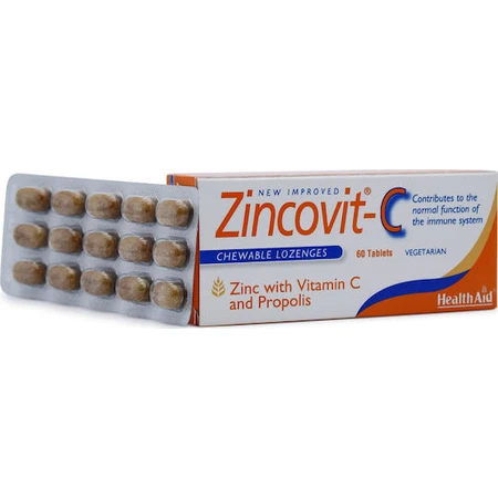 Health Aid Zincovit-C Immune Boosting Supplement 60 tabs