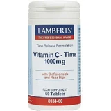 Lamberts Vitamin C Time Vitamin for Immune Support, Skin & Antioxidant Action 1000mg 60 Tablets
