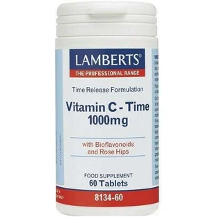 Lamberts Vitamine C Tijdvitamine voor immuunsysteem, huid en antioxidant 1000mg 60 tabletten