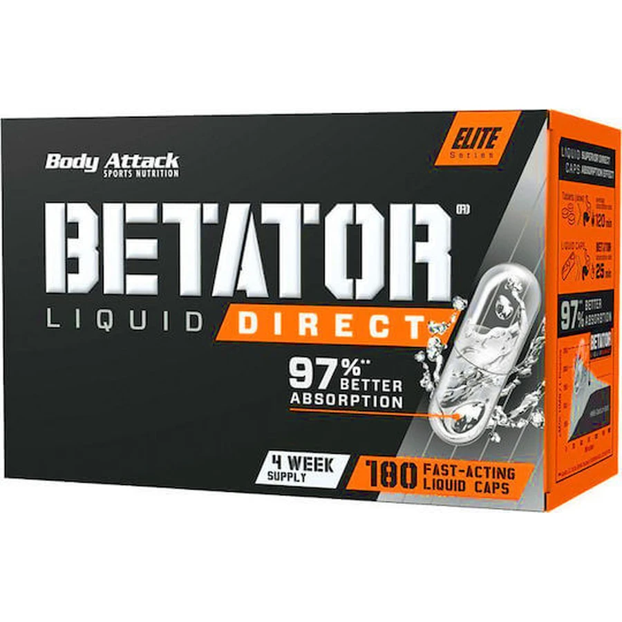 Body Attack Betator Speciaal Dieetsupplement 180 caps