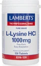 Lamberts L-Lysine HCL 1000mg 120 Tablets