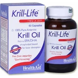 Health Aid Krill Life Two A Day Krill Oil Suitable for Children 60 caps Unflavoured