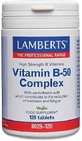 Lamberts Vitamin B 50 Vitamin Complex for Energy, Hair &amp; Skin 50mg 120 Comprimés