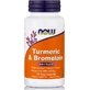 Now Foods Kurkuma & Bromelaïne Speciaal Voedingssupplement 90 plantaardige capsules