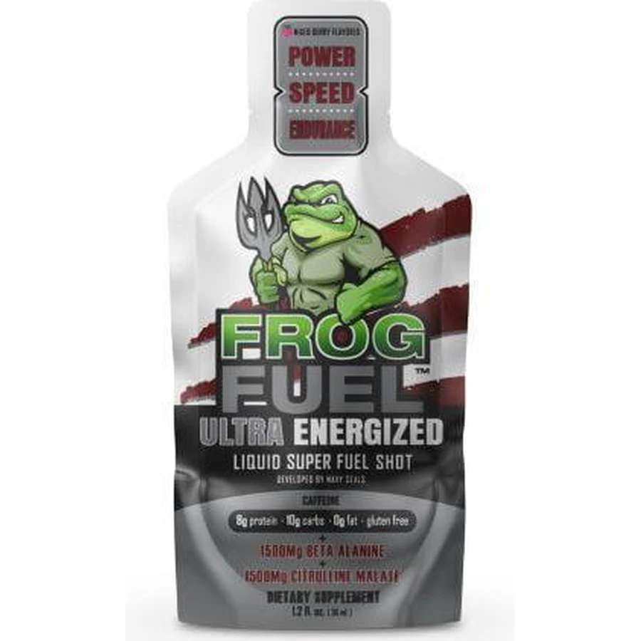 Froschtreibstoff Ultra Energised Gemischtes Supplement Pre Workout 24 x 1ml Beere
