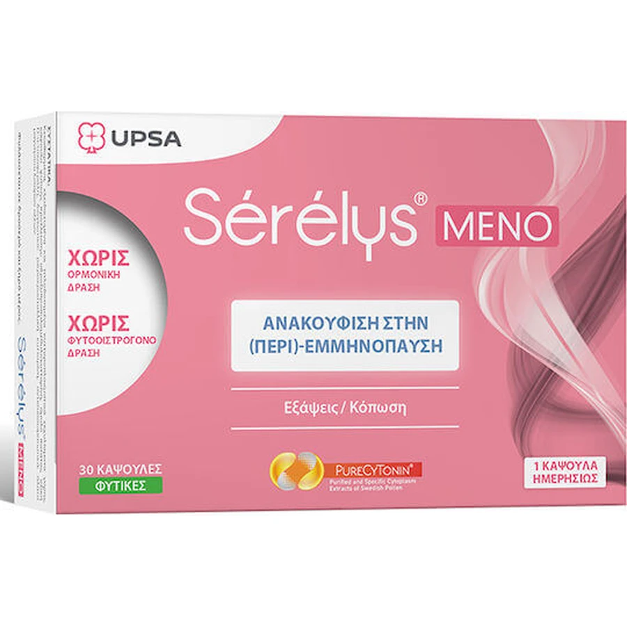UPSA Serelys Meno Special Dietary Supplement 30 veget capsules