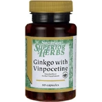 Swanson Ginkgo with Vinpocetine Standardized 60 caps