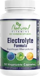 Natural Vitamins Fórmula electrolítica sin sabor 50 cápsulas vegetales
