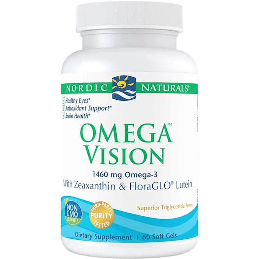 Nordic Naturals Omega Vision 1460mg 60 cápsulas blandas