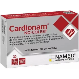 Benannt Cardionam Cardionam NoColest Special Nahrungsergänzungsmittel 30 File Natural - Natural
