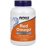 Now Foods Omega Rojo Levadura de Arroz con CoQ10 30mg & Omega 3 Aceite de Pescado 90 softgels Sin sabor