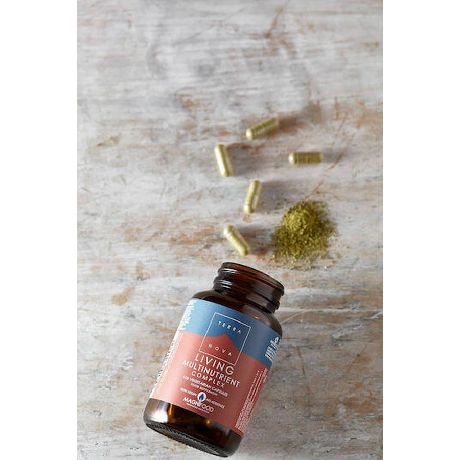 TerraNova Living Complejo Multivitamínico Energético 900mg 100 cápsulas vegetales