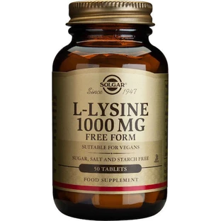 Solgar L-Lysin 50 Tabletten, nicht aromatisiert