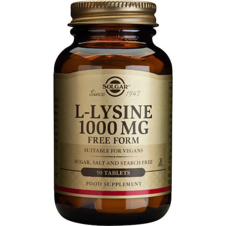 Solgar L-Lysin 50 Tabletten, nicht aromatisiert