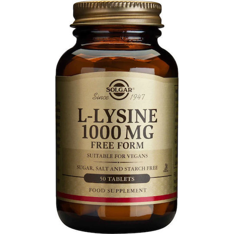 Solgar L-Lysin 50 Tabletten, nicht aromatisiert
