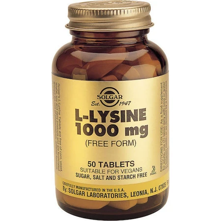 Solgar L-Lysin 50 Tabletten, nicht aromatisiert