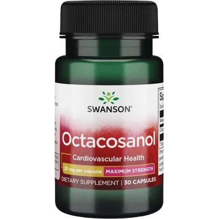 Swanson Octacosanol 20mg Food Supplement Special 30 caps
