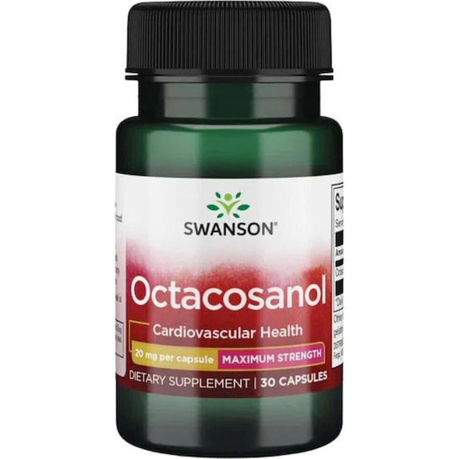 Swanson Octacosanol 20mg Food Supplement Special 30 caps