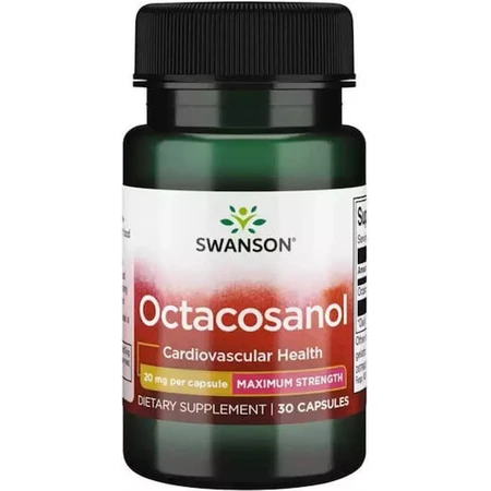 Swanson Octacosanol 20mg Food Supplement Special 30 caps