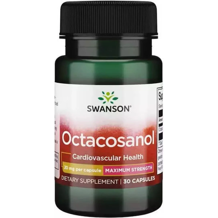 Swanson Octacosanol 20mg Food Supplement Special 30 caps