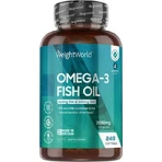 WeightWorld Omega 3 Visolie 2000mg 240 softgels Niet-gearomatiseerd