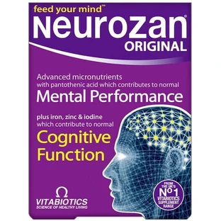 Vitabiotics Neurozan Original Over 25 Nutrients Memory Supplement 30 tabs