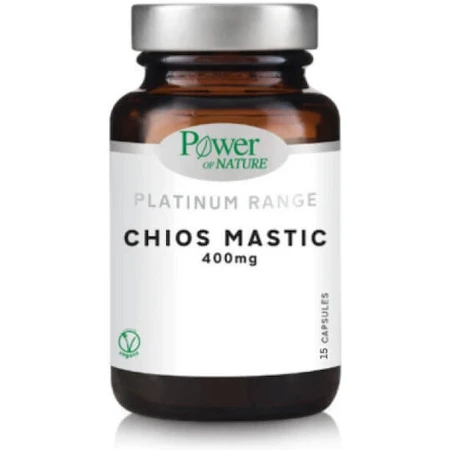 Power Of Nature Platinum Range Chios Chewing Chew 400mg 15 caps